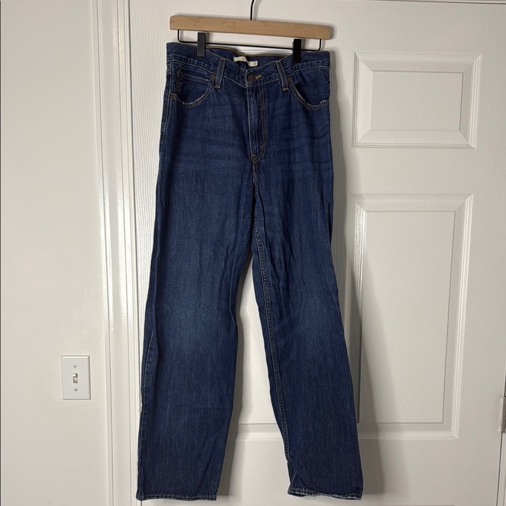 Levi's Blue Straight Jeans Classic Fit